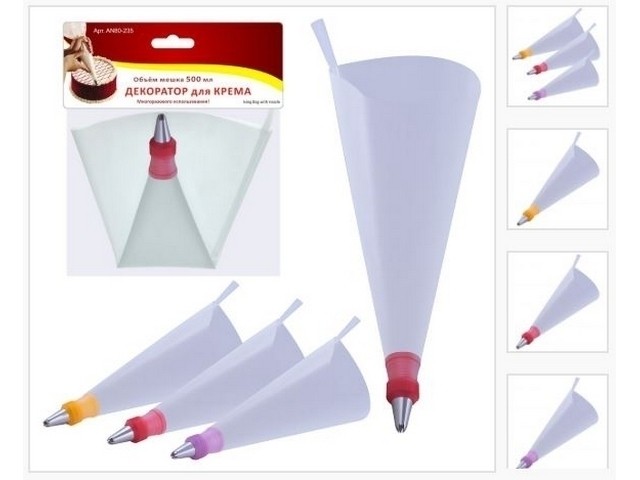 Декоратор для крема 500 мл 80-235